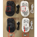 2.4G Wireless Mouse with RGB Backlit 6-Button 3-Speed DPI Type C Rechargeable Ergonomic Gaming Mouse - Electronic station