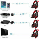 3.5mm LED Gaming Headset - Stereo Bass Surround Sound - Electronic Station - Electronic station