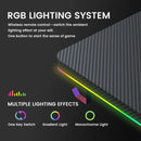 55" RGB T-Shaped Gaming Desk with Mouse Pad - Electronic Station - Electronic station