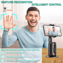 AI-Powered 360° Smart Face Tracking Phone Holder - Electronic station
