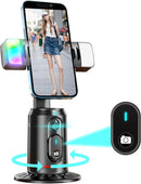 AI-Powered 360° Smart Face Tracking Phone Holder - Electronic station