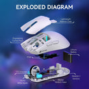 Attack Shark X11 Wireless Gaming Mouse - Electronic Station - Electronic station
