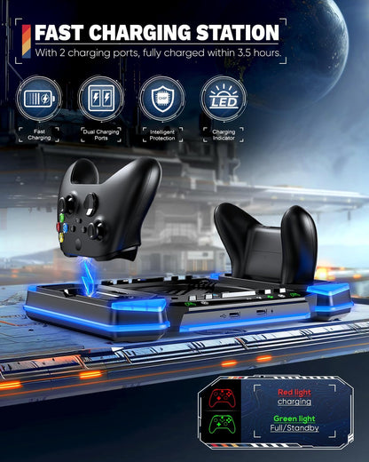 Xbox Series X Fan & Controller Dock