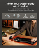 EM11 Ergonomic Vertical Wireless Mouse - Electronic station