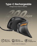 EM11 Ergonomic Vertical Wireless Mouse - Electronic station
