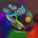 Ergonomic Wireless Gaming Mouse with RGB Backlight - Electronic station