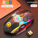 Ergonomic Wireless Gaming Mouse with RGB Backlight - Electronic station