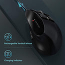 Ergonomic Wireless Vertical Mouse - Bluetooth Multi-Device - Electronic Station - Electronic station