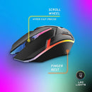 GAMEPUNK 4-Piece Gaming Bundle - Mouse, Mousepad, Keyboard & Headset - Electronic Station - Electronic station