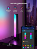 Govee RGBIC Gaming Light Bars Pro - Electronic station