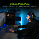Hypergear 4-in-1 Gaming Kit - Mouse, Keyboard, Headset & Pad - Electronic Station - Electronic station