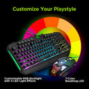 Hypergear 4-in-1 Gaming Kit - Mouse, Keyboard, Headset & Pad - Electronic Station - Electronic station