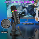 K66 PRO RGB USB Podcast Microphone - Electronic station