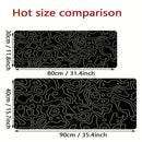 Large Non-Slip Line Pattern Gaming Mouse Mat - Electronic station