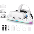 Magnetic RGB Charging Dock for Meta Quest 2/3/3S - Electronic station