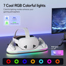Magnetic RGB Charging Dock for Meta Quest 2/3/3S - Electronic station