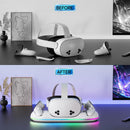 Magnetic RGB Charging Dock for Meta Quest 2/3/3S - Electronic station