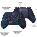 Playvital Samurai Edition Midnight Blue Xbox Controller Case Cover - Electronic station