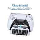 PS5 Controller Wireless Bluetooth Keyboard - Chatpad - Electronic Station - Electronic station