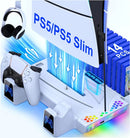 PS5 Cooling & Charging Station - 3-Speed Fan & 2 Ports - Electronic Station - Electronic station