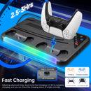 PS5 Cooling Stand with RGB Fan - 3-Speed Cooling - Electronic Station - Electronic station