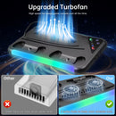 PS5 Cooling Stand with RGB Fan - 3-Speed Cooling - Electronic Station - Electronic station