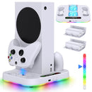 RGB Cooling Charger Dock for Xbox Series S - Electronic station
