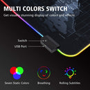 RGB Extended Gaming Mouse Pad - World Map 31.5x12 Inch - Electronic Station - Electronic station