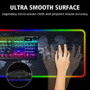 RGB Extended Gaming Mouse Pad - World Map 31.5x12 Inch - Electronic Station - Electronic station