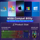 RGB Gaming Keyboard and Mouse Combo - 26 Anti-Ghosting Keys - Electronic Station - Electronic station