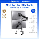 Stackable Dual Gaming Monitor Arm - Electronic station