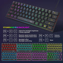 TS91 Mini 60% Gaming Keyboard - Electronic station