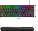 TS91 Mini 60% Gaming Keyboard - Electronic station
