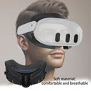VR Comfort Kit for Meta Quest 3 - PU Leather Face Mask & Silk Pad - Electronic Station - Electronic station
