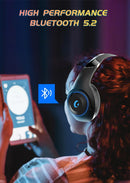 Bluetooth 5.2 Wireless Gaming Headset for PS5 with Detachable Mic & 40H Battery Life - Electronic station