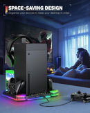 Xbox Series X Fan & Controller Dock - Electronic station